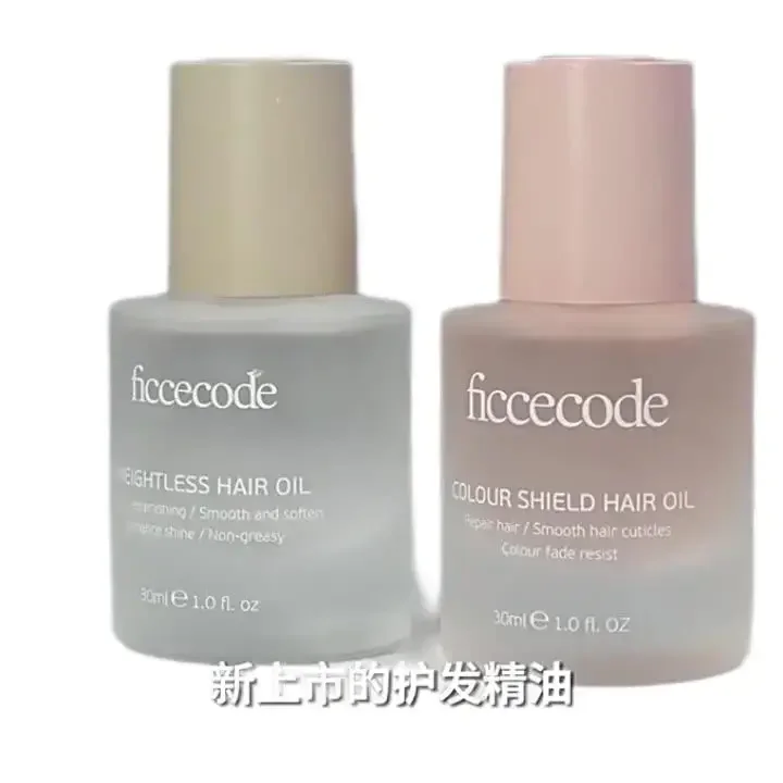 حقيقية أستراليا Ficcode العناية بالشعر الزيوت الأساسية اللون تحديد زيت الشعر إصلاح المجعد ترطيب عطر طويل الأمد