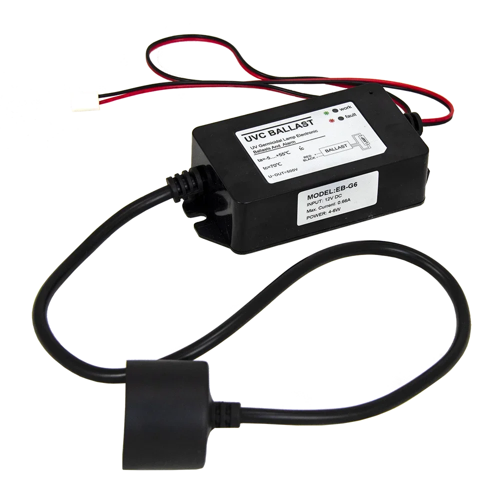 Adapter lampy UV, 12 V, 4 W do 6 W, EB-G06-12T