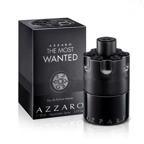 Azzaro The Most Wanted Eau de Parfum Intense - Warm Amber Cologne Fragrance with Cardamom, Caramel & Woody Amber - Long Lasting - Magnetic Perfect for Cool Evenings