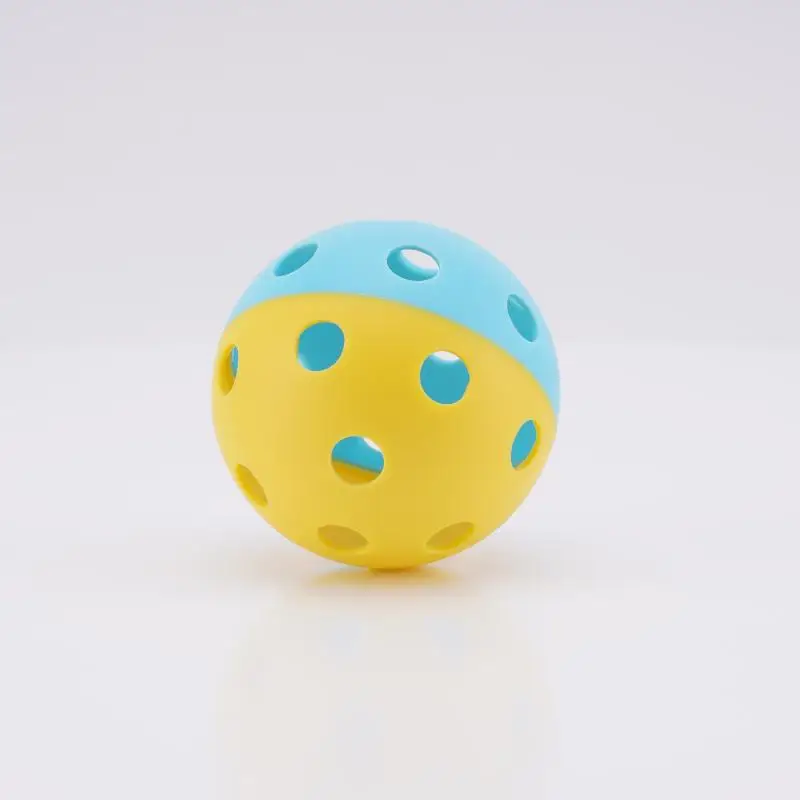Indoor Pickleball Balls Paddle Ball 72mm Pickleball Sport Training Practice Plastic Pickleball Hollow Balls