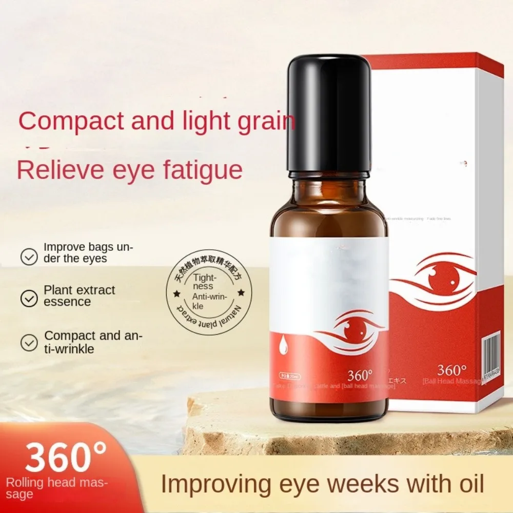 Anti-Wrinkle Firming Eye Serum Hydrating Remove Dark Circles Eye Wrinkle-Resistant Serum Oil Under-Eye Bags Treatment