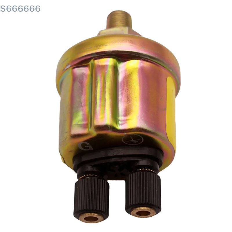 범용 자동차 1/8 NPT 교체 엔진 듀얼 엔드 디자인 오일 압력 센서 애프터 마켓 게이지 자동차 액세서리