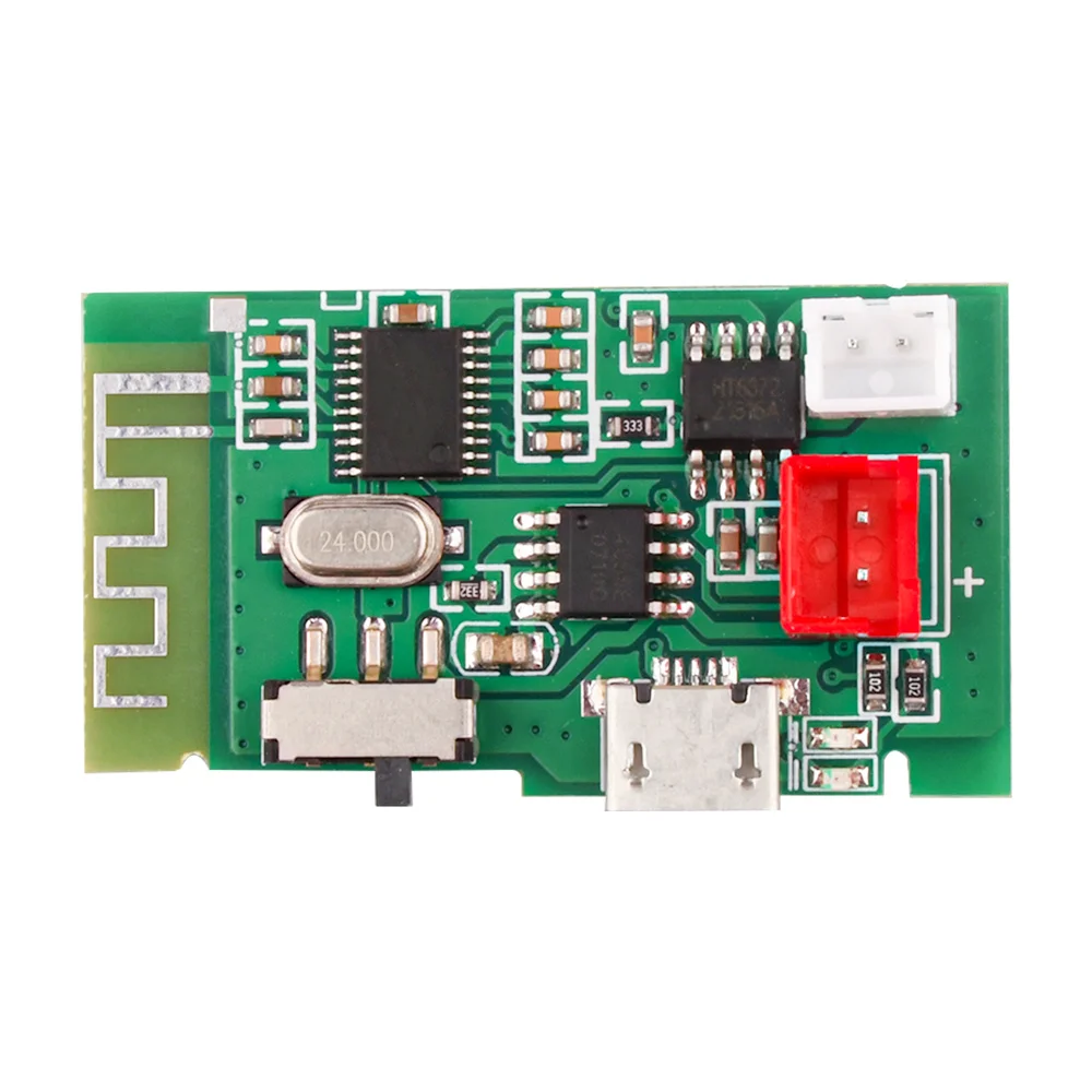 

3.7V 3W 4Ω Mono Bluetooth Power Amplifier Board Lithium Battery Powered Bluetooth Module