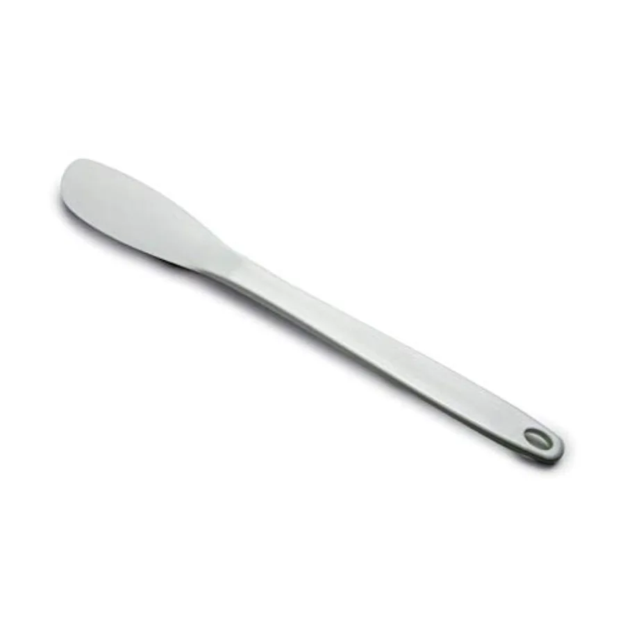 

11" Long Flexible Heat Resistant Nylon Spatula Scraper - White