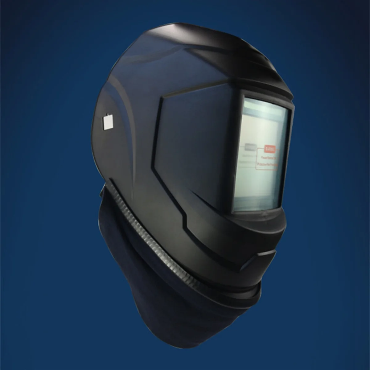 Welding Helmet Bib Anti-Scald Splash Scarf Easy to Install Removable Welding Bib Welding Protective Cove-B