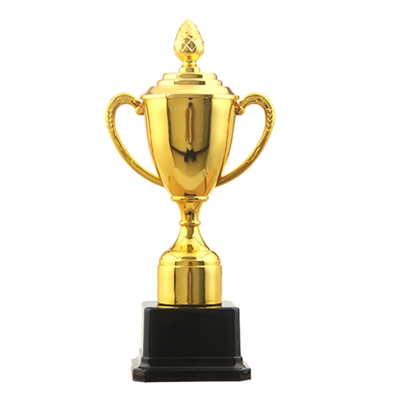 9Inch Gold Trophy Cup For Sports Meeting Competitions Soccer Winner Team Awards And Competition Parties Favors