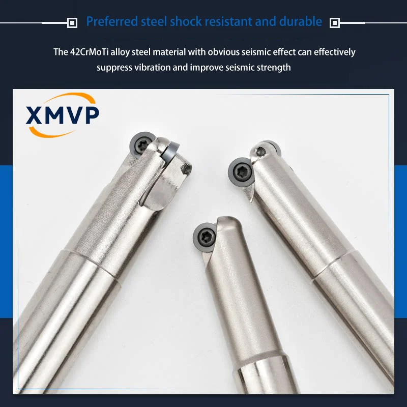 ERX 2.5R narrow-profile milling cutter bar, replacing 8, 9, 10, 11, 12, 13 tungsten steel milling cutters, RMDW0501 blade