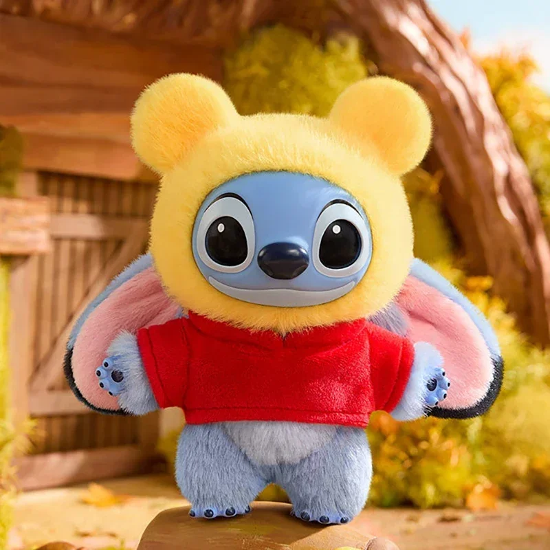 

Оригинальные игрушки POP MART из серии Disney Stitch Adventure: загадочные плюшевые фигурки-сюрпризы, виниловые аниме-фигурки, настольные украшения, подарки
