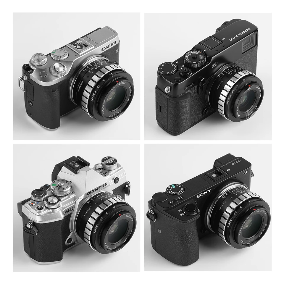 TTARTISAN 23mm F1.4 Manual Focus Camera Lens for Sony E Mount