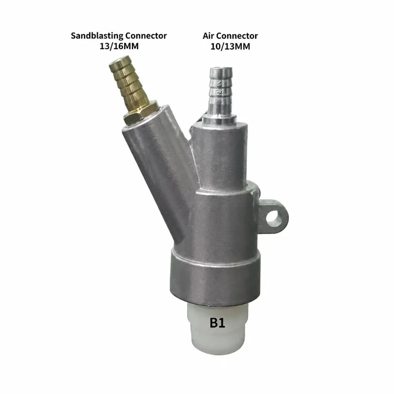 B1 B2 Thread Sandblasting Nozzle for Rust Removal Boron Carbide Spray Tip Wear Resistant Replacement  Fitting Practical