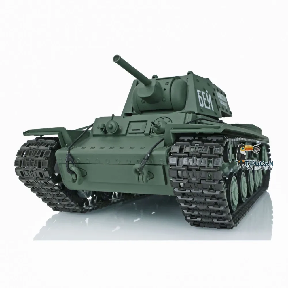 Venta de EE. UU. 2,4G Henglong 1/16 escala 7,0 plástico Ver KV-1 soviético RTR RC tanque modelo 3878
