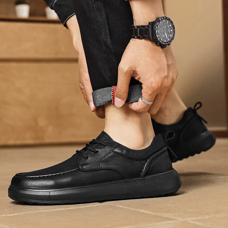 

Высококачественная повседневная обувь ручной работы из воловьей кожи, роскошные брендовые оксфорды из натуральной кожи, классические удобные мужские туфли в ретро-стиле