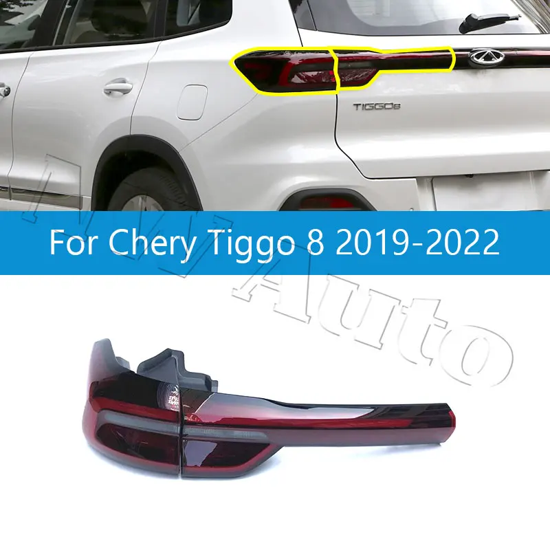 Taillight Brake Light Rear Bumper Taillight For Chery Tiggo 8 2019-2022