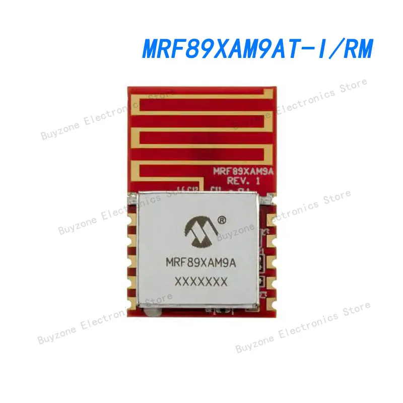 

MRF89XAM9AT-I/RM General ISM 1GHz Transceiver Module 902MHz ~ 928MHz Integrated, Trace Surface Mount