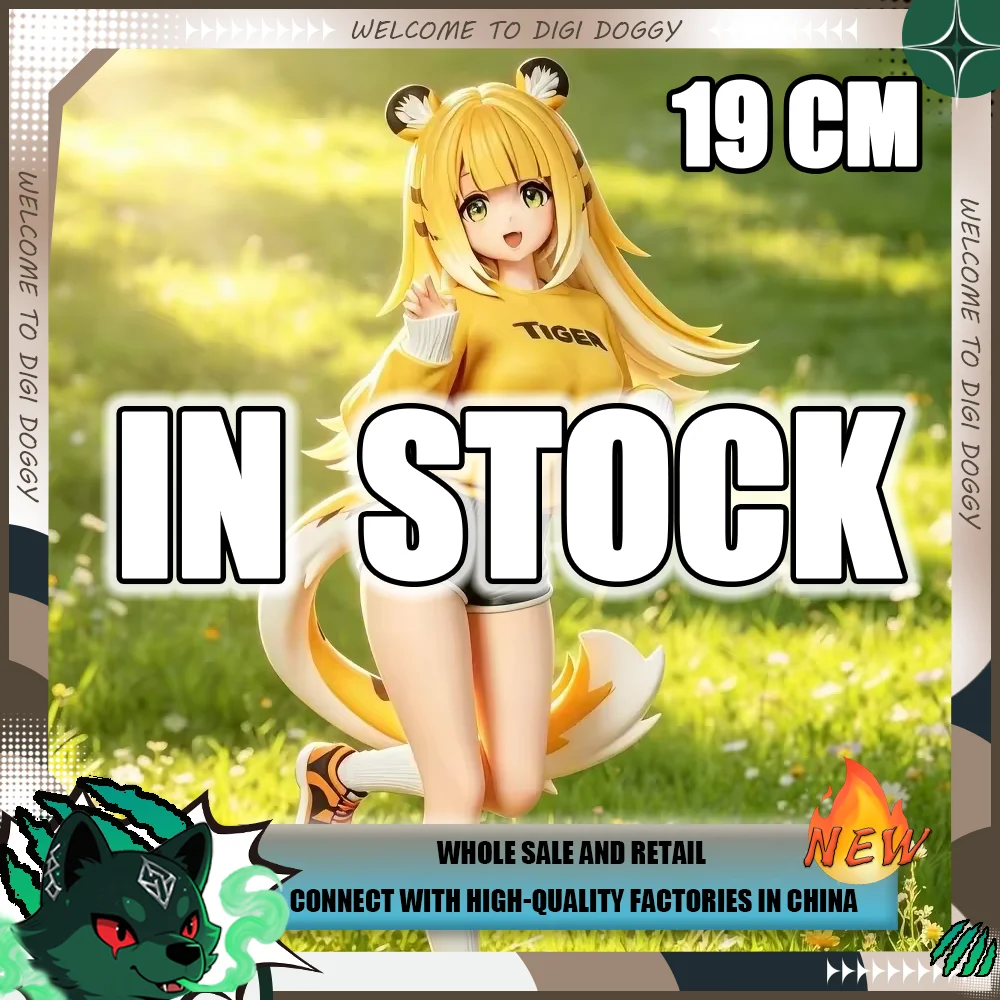 Zenless Zone Zero Ju Fufu Jufufu Figure Anime Game Model Statue 19cm Standing position Kitten Sexy Maid Movable PVC Toy Gift