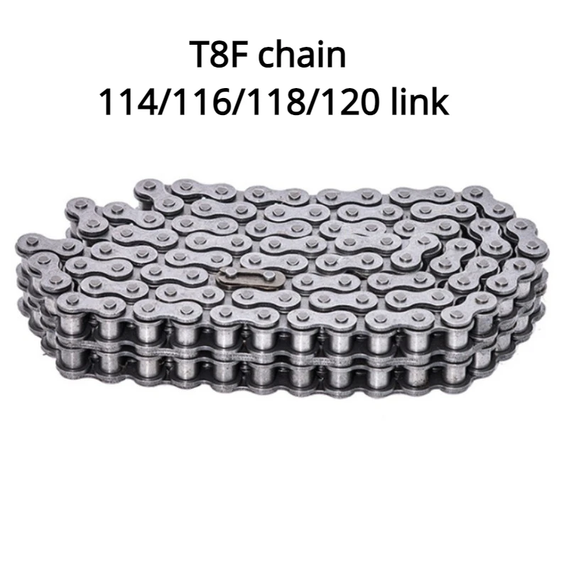 T8F chain 114/116/118/120 link for mini motorcycles 47/49CCATV four-wheel beach vehicle off-road vehicle accessories