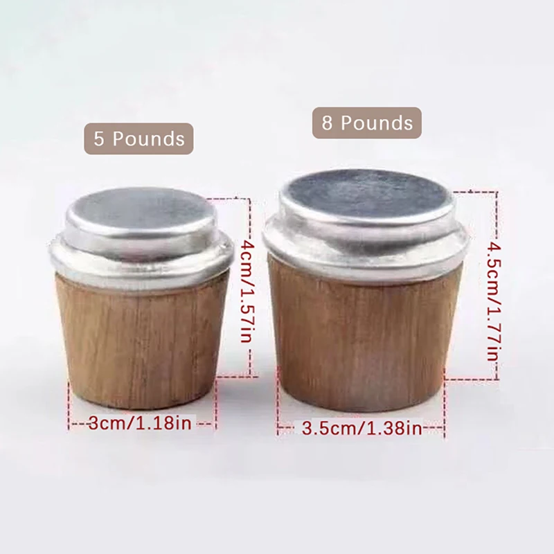 2Pcs Wood Thermos Stopper Sealed Safe Durable Vacum Flask\'s Cork Plug Lid Cap Bottle Cork Plug Replace โKettle Accessories Tool
