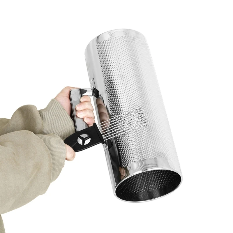 Metal Guiro Instrument with Scraper Professional Percussion Instrument Band Musical Guiro Training Tool Guiro Shaker