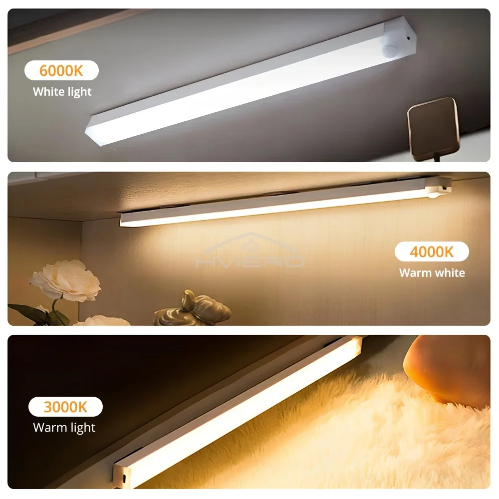 10/20/30/50cm Rechargeable Touch Smart LED Desk Lamp Dimmable Uniform Lighting Eye Protection Night Light for Bedroom Study Offi