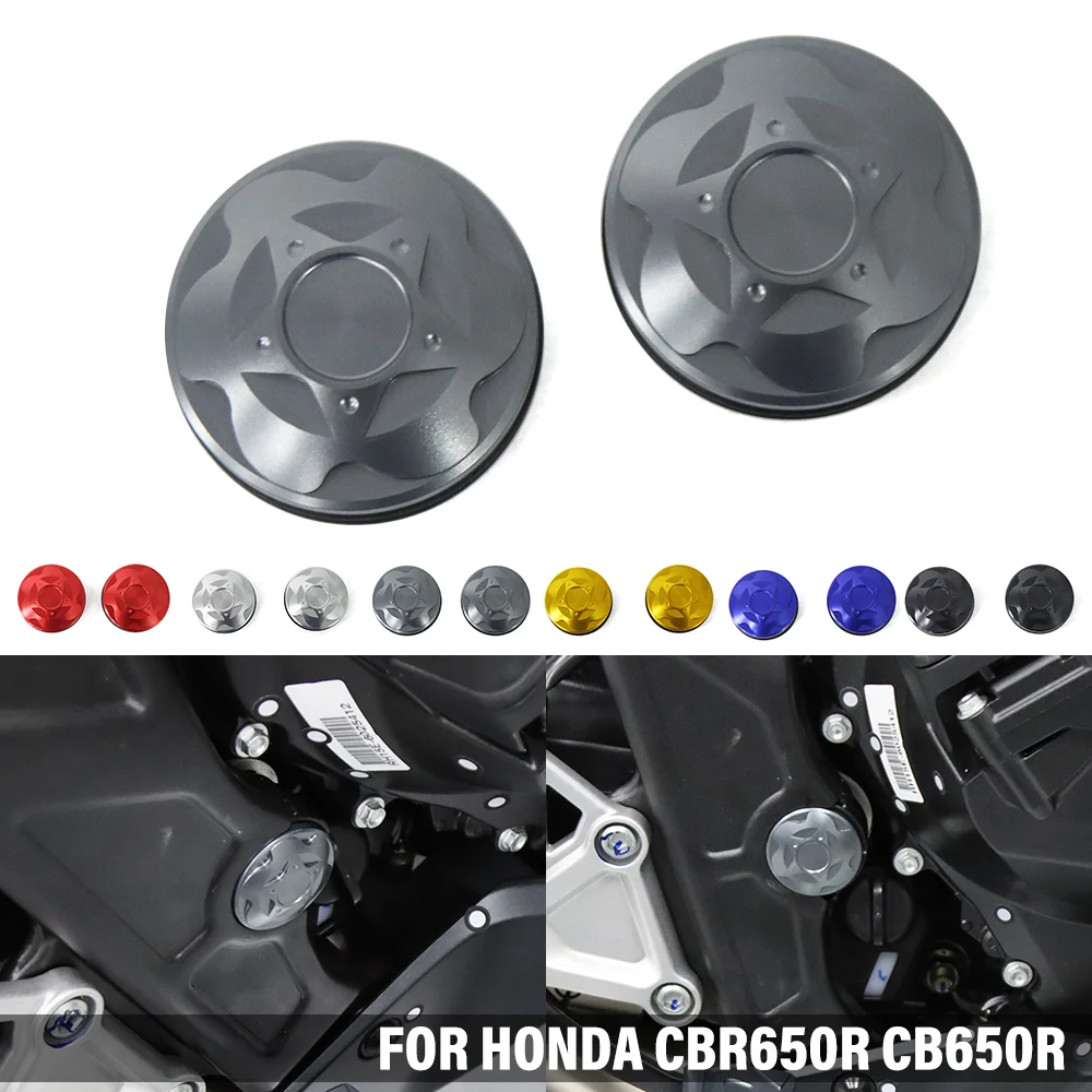 

Motorcycle Frame Hole Caps FOR HONDA CB650R CBR650R CB 650R CBR 650R 2019-2025 Cover Fairing Plug Decorative Guard Accessories