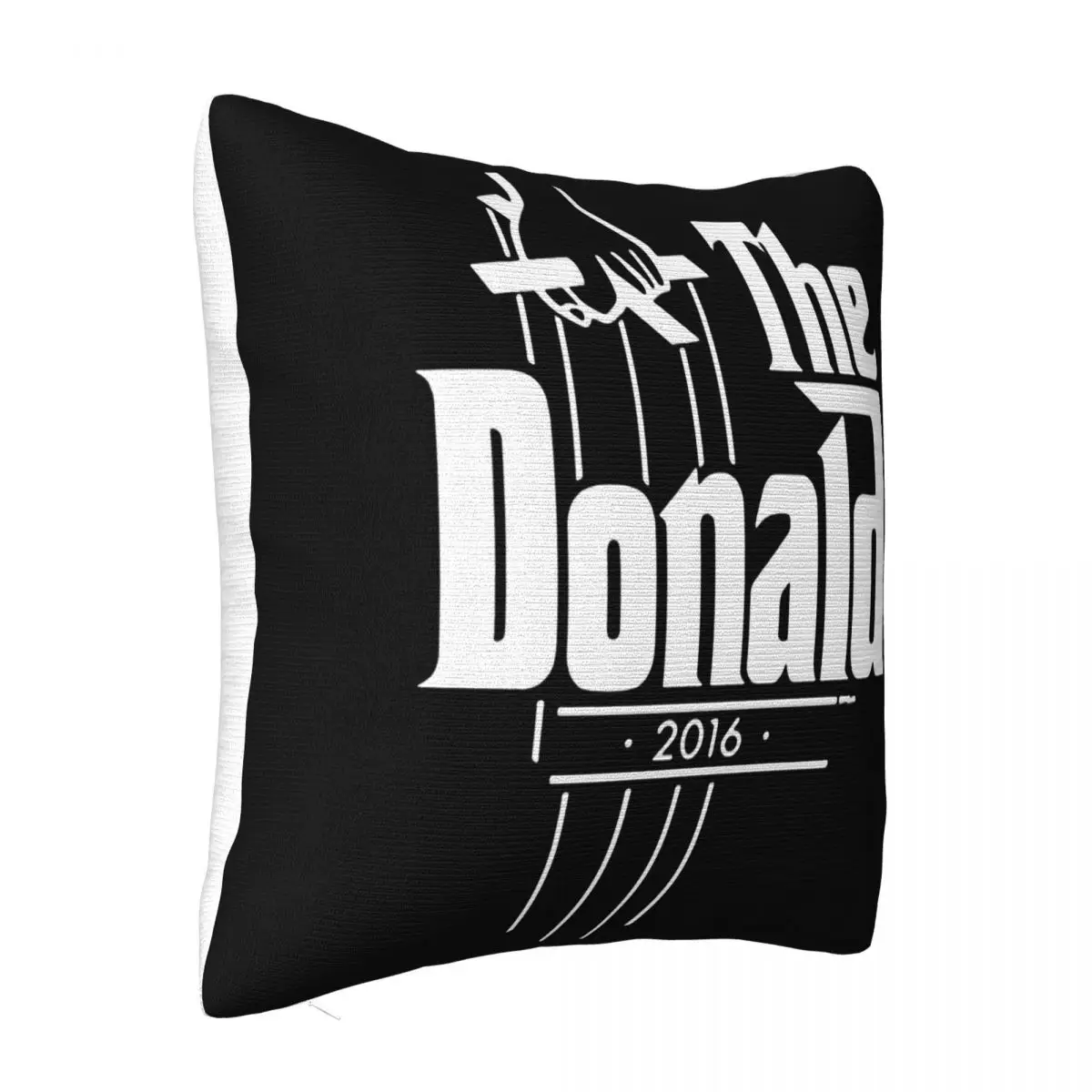 The Donald Trump For President 2016 Elections Black Swag Pattern Comfortable Casual Fitness Pillow Case