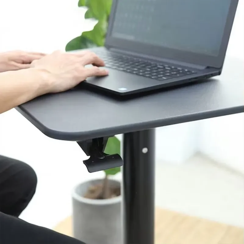 Adjustable Height Metal Wood Laptop Stand Ergonomic Desk Riser for Office Home Classroom Children Study Podium Computer