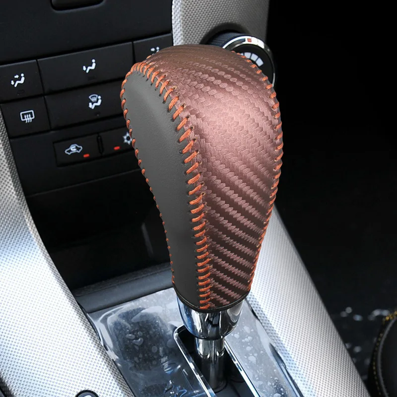 

Carbon Fiber Leather Gear Cover for Kia Niro Rio Sorento Epica & Chevrolet Captiva - Multi - Color Auto Shift Knob Cover