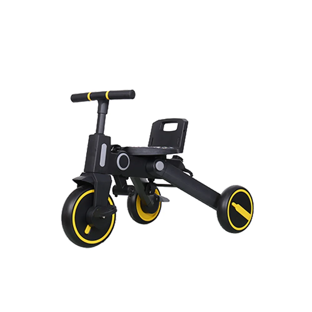 SL-168 Kids Tricycles Foldable Tricycle For Kids 1.5-5 Years Old 7 In 1 Tricycle Kids 3 Wheel With Canopy/Putter/Pedals