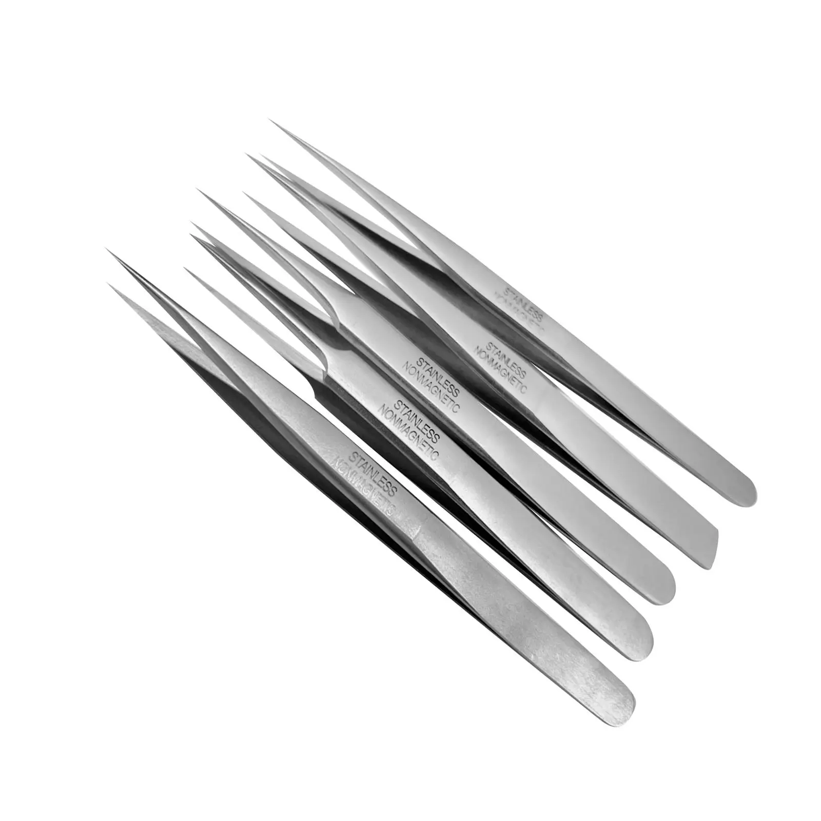 

5-компонентные пинцеты для часов, легкие стальные аксессуары, замена профессиональных ювелирных изделий для часовщиков