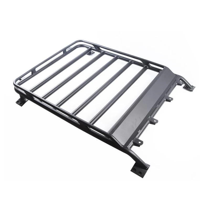 

TELLIKA Car Accessories Black Roof Luggage Aluminium Basket Metal Carrier Roof Rack Box for Suzuki Jimny JB43 JB23 JB33