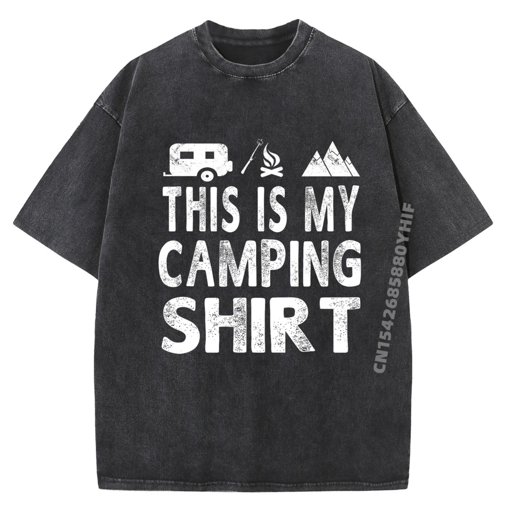 

Это мой кемпинг, забавный кемпер, бесплатная доставка, самые низкие цены, мужская одежда, стираная рубашка для отдыха