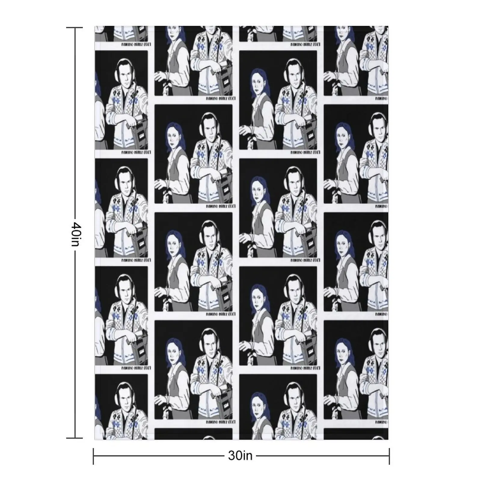 The Warrens Lorraine & Ed Warren Throw Blanket Bed Plaid Decorative Beds Winter beds Blankets