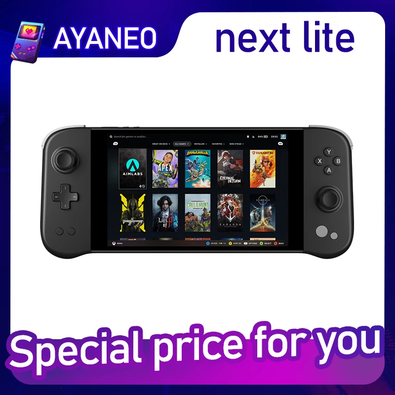 مراجعة وتحليل جهاز AYANEO Next Lite مع معالج Ryzen 5: أفضل خيار لمحبي الألعاب المحمولة