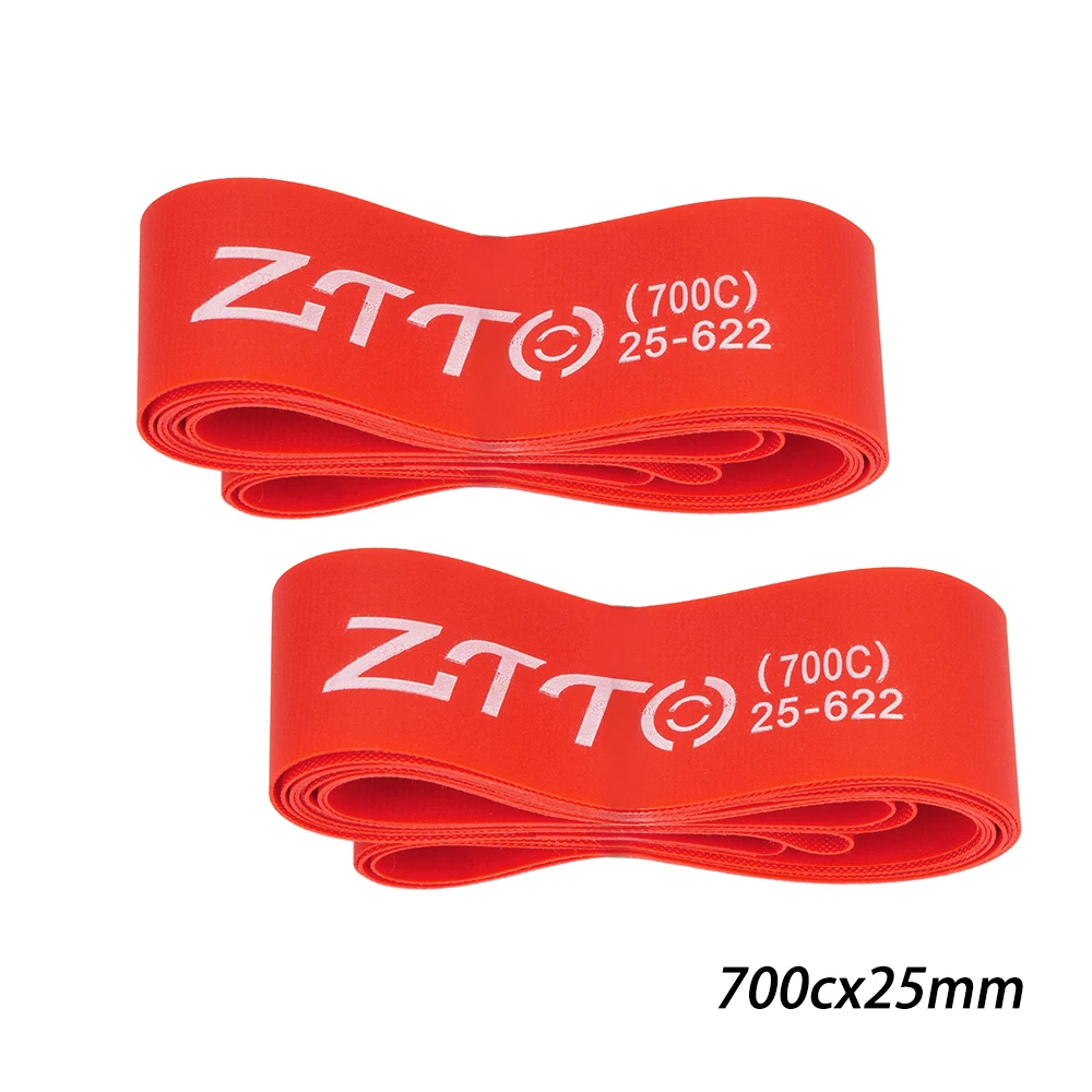 ZTTO 2 Stück Fahrrad Nylon Felgenbänder Felgenstreifen für 14 16 18 20 22 24 26 27,5 29 Zoll 700c MTB Mountain Road Fahrrad Klappreifen
