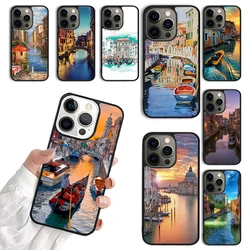 Travel italy Street Venice Phone Case For iPhone 17 Air Plus Max Cover Shell for iPhone 17 Air 16 15 14 13 12 11 Pro Max