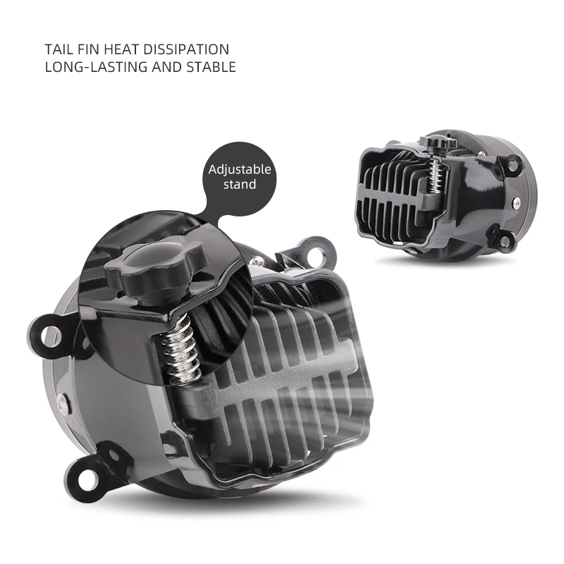 83W High Power 3 inch 3 laser LED Headlight Fog Lamp Lens CSP Chip LED Fog Lights Projectors Universal Honda - Image 3