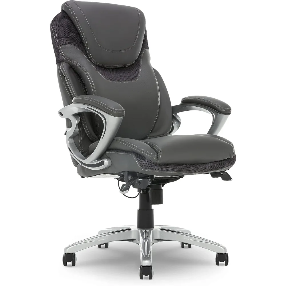 

Ergonomic Computer DeskChair with Patented AIR Lumbar Technology, Comfortable Layered Body