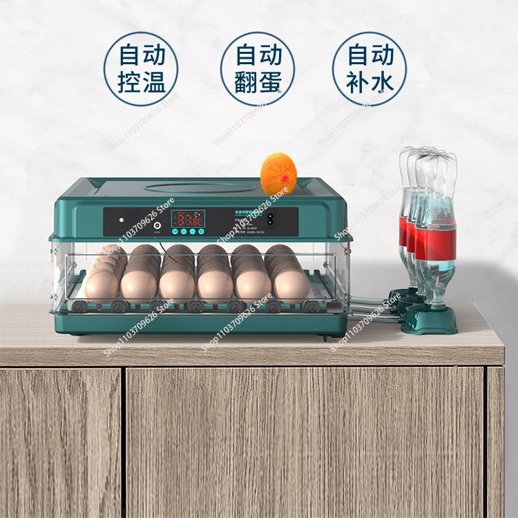 Replenishment Temperature Automatic Water Eggs Incubation Waterbed Tools and Farm Control with 10/12/24 Ionic Incubator