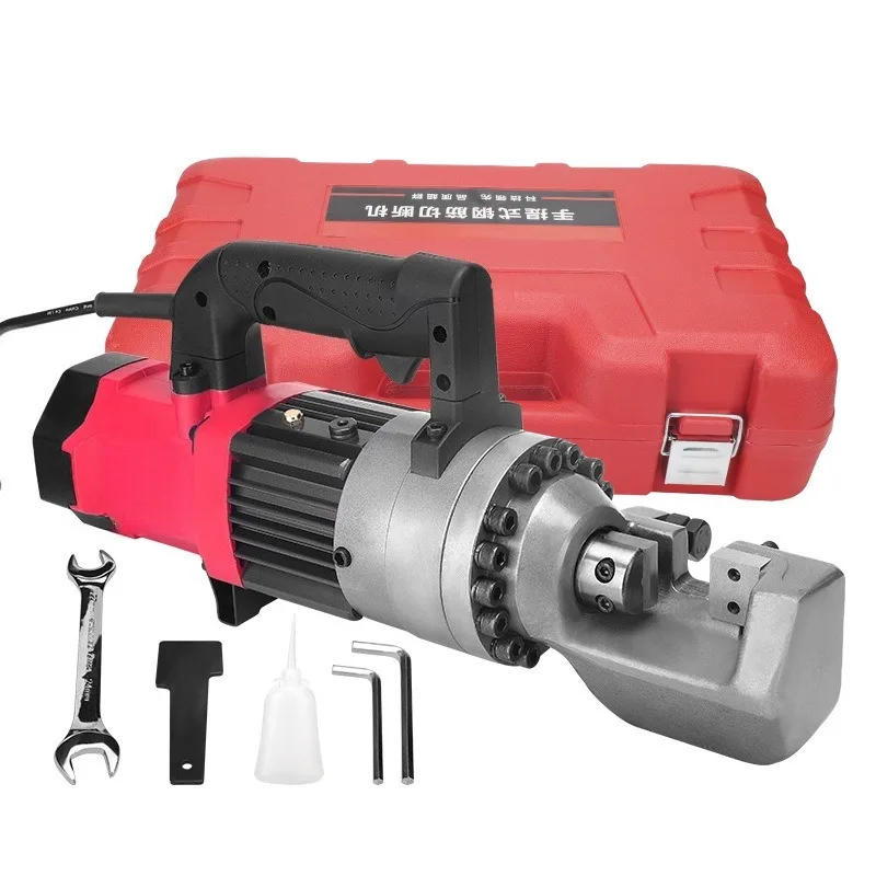 Electric Rebar Cutter 16-25 Handheld Portable Rebar Bender Straightening Machine Rebar Bending Machine Cutting Pliers