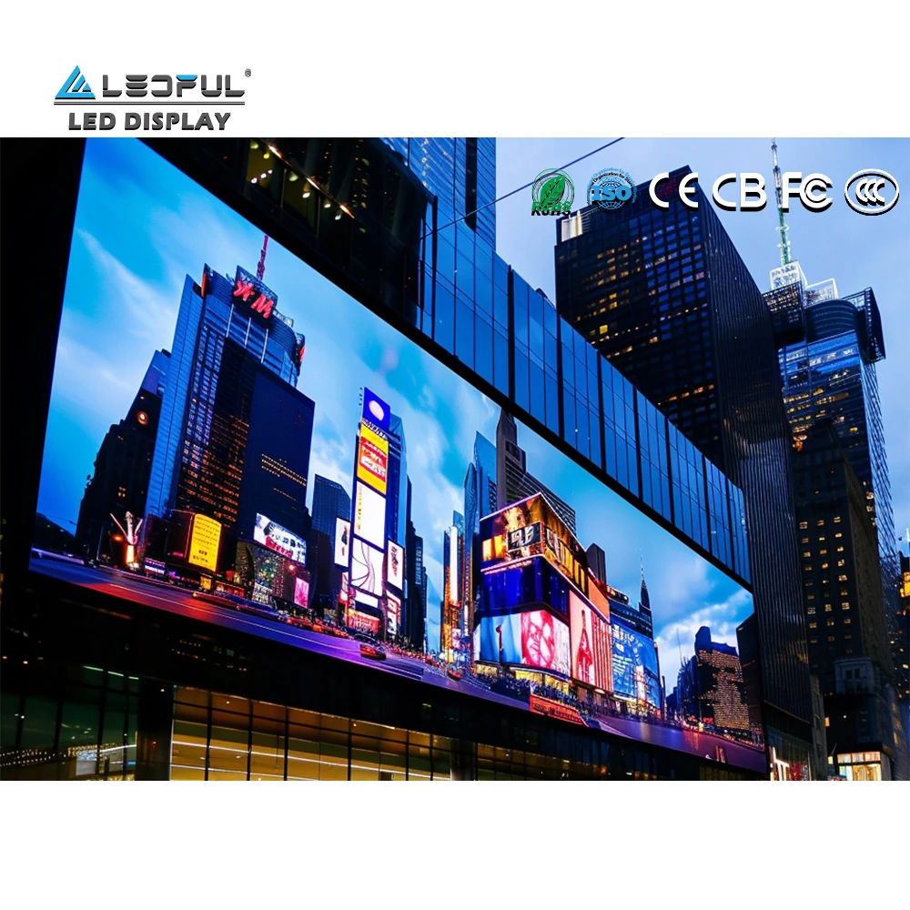 Shenzhen LEDFUL RGB P8 8MM LED Signs Outdoor Advertising Programmable LED Sign
