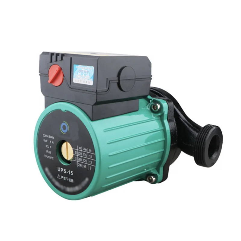 

Household 320W Shielded Circulation Pump Household Silent Geothermal Pipe Booster Hot Water Pump