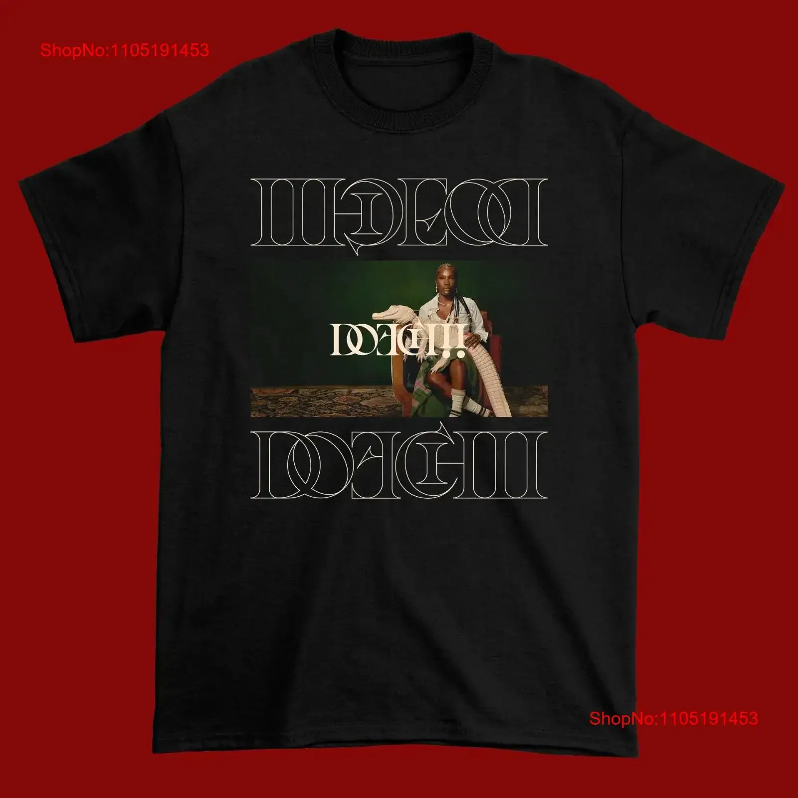 

RARE Doechii Black Cotton All size S 5XL For Fans T shirt HRU333 vintage Washed Casual graphic homme Breathable Stretched Soft