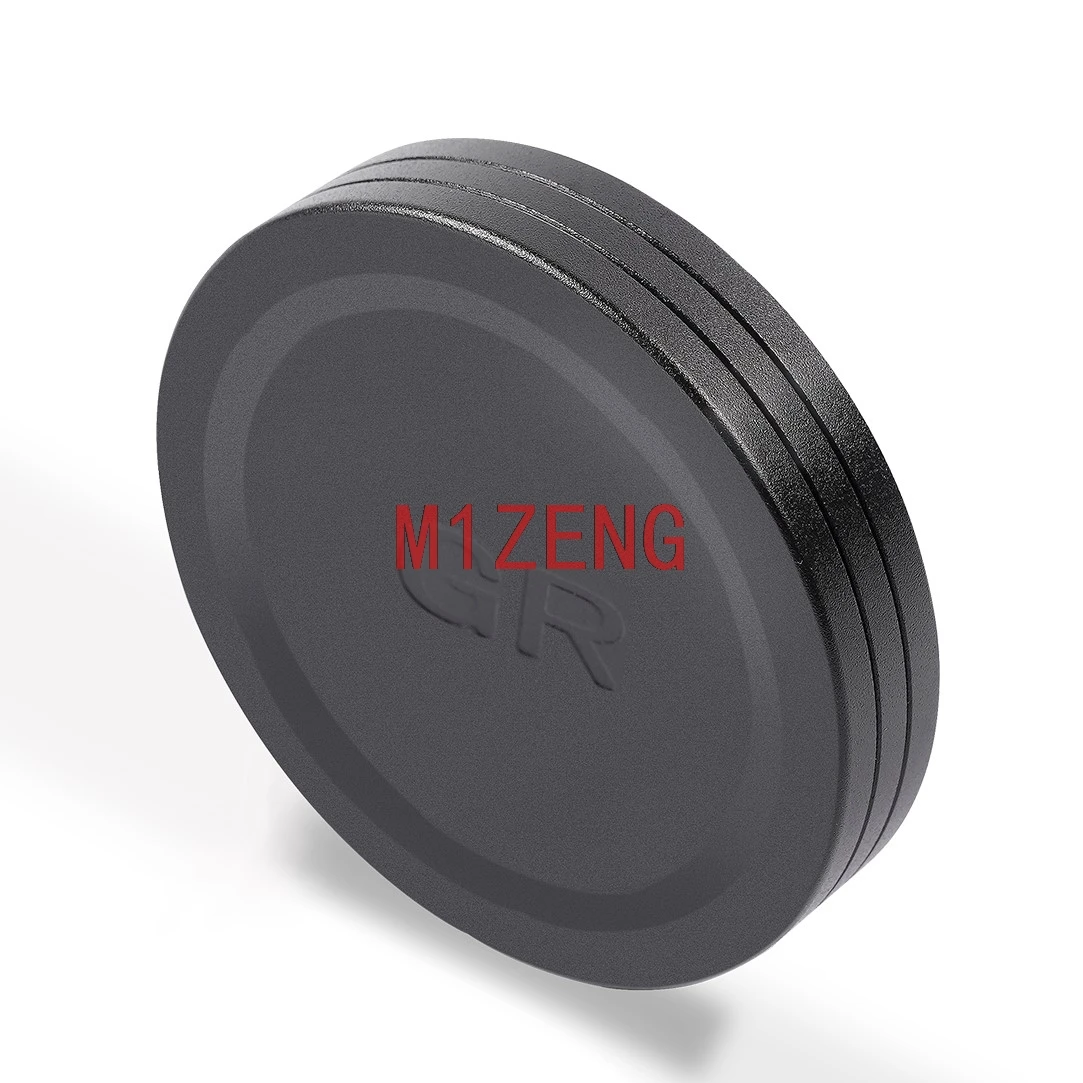 غطاء عدسة أمامية معدنية/غطاء حامي أسود برغي في لريكو GR GR2 GRII GR3 GRIII GR3X GRIIIX عدسات الكاميرا الرقمية