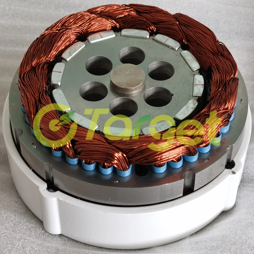 Free Energy Generator for Wind Turbine PMG 3KW 1KW 12V 24V 48V 300 350 RPM Power Magnetic Dynamo Water Turbine Alternator