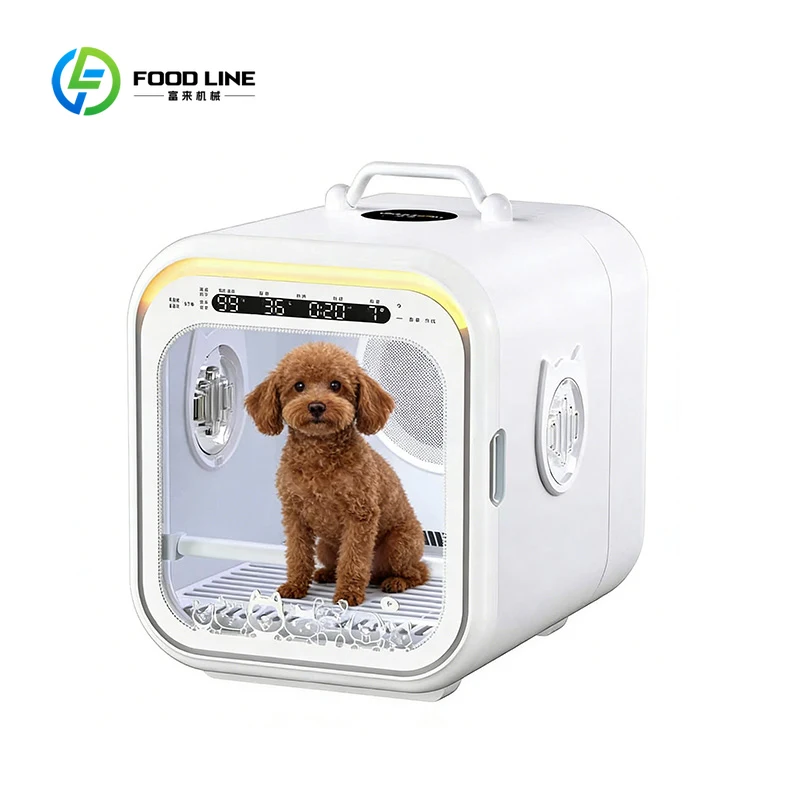 Custom Plastic Pet Dryer Box Ultra Quiet Large Space Drying Cabinet for Dogs Cats Small Medium Pets with 360 Drying