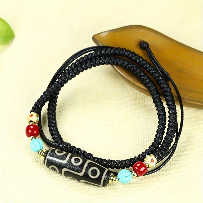 

Elegant Agate Tibetan Pendant - Retro Couple Fashion Necklace Accessories