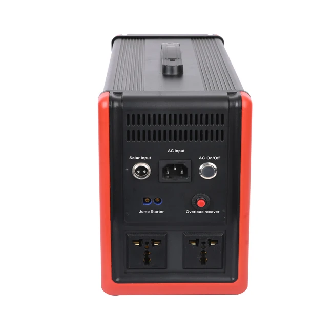 OEM Portable ups system 40Ah 512WH 600w pure sine wave power station lithium battery 110v 220v AC output