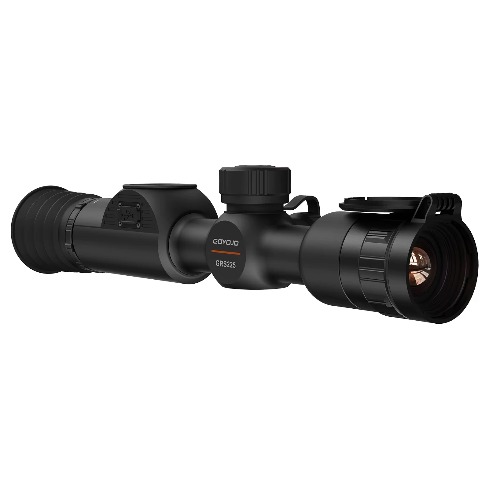 GOYOJO Thermal Imaging Scopes GRS225RF GRS225 Thermal Night Vision Scopes for Hunting 50Hz Thermal Imager Monocular with LRF WIFI Balli Calculator 8X Digital Zoom IP67  Long Range view 6