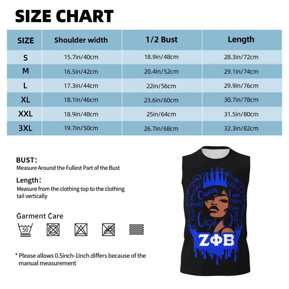 Zeta Phi Beta ZPB Sorority Athletic Men's Hd Print Cotton Tank Top Muscle Tee Sleeveless T-Shirt Tagless Tank Undershirt