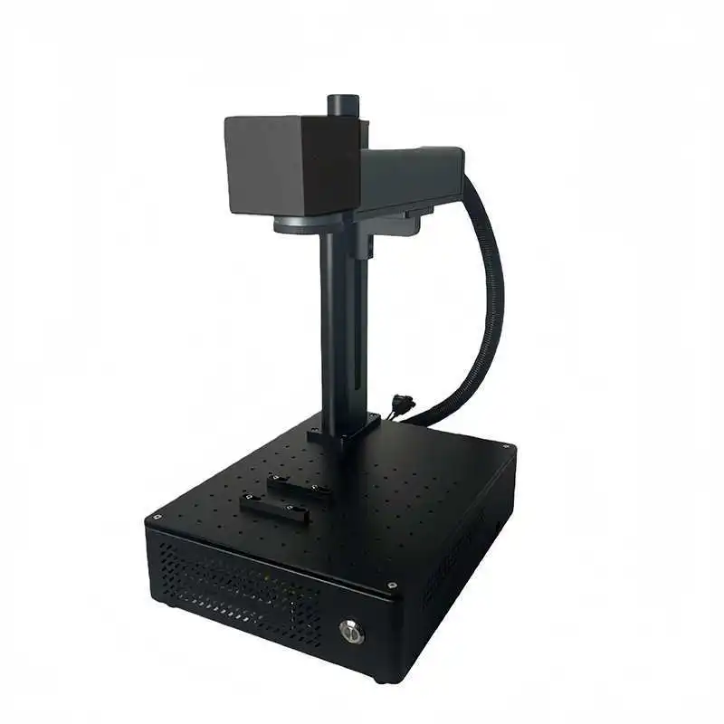 Gold Seller 30W Fiber Marking Machine for Metal Watches Mini Hand-Held Air-Cooled All Materials